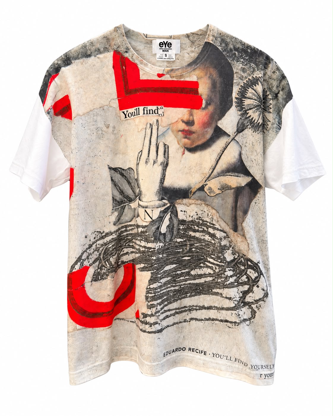 eYe JUNYA WATANABE MAN × Eduardo Recife T-Shirt